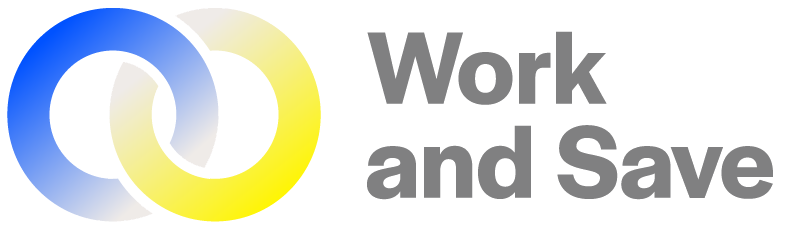 Work and Save Logo