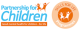 The organisation logo for Partnership for Children