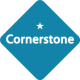 The organisation logo for Cornerstone