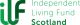 The organisation logo for Independent Living Fund Scotland