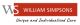 The organisation logo for William Simpsons