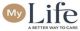 The organisation logo for MyLife Homecare