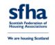 The organisation logo for Scottish Federation of Housing Associations