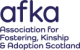 The organisation logo for Association for Fostering, Kinship and Adoption (AFKA) Scotland
