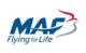 The organisation logo for Mission Aviation Fellowship UK