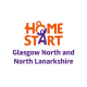 The organisation logo for Home-Start Glasgow North and North Lanarkshire