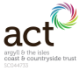 The organisation logo for Argyll & the Isles Coast & Countryside Trust (ACT)