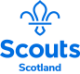 The organisation logo for Scouts Scotland