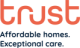 The organisation logo for Trust Housing Association