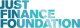 The organisation logo for Just Finance Foundation