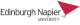 The organisation logo for Edinburgh Napier University