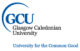 The organisation logo for Glasgow Caledonian University