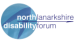 The organisation logo for North Lanarkshire Disability Forum