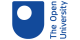 The organisation logo for The Open University