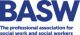 The organisation logo for British Association of Social Workers