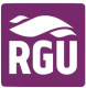 The organisation logo for RGU
